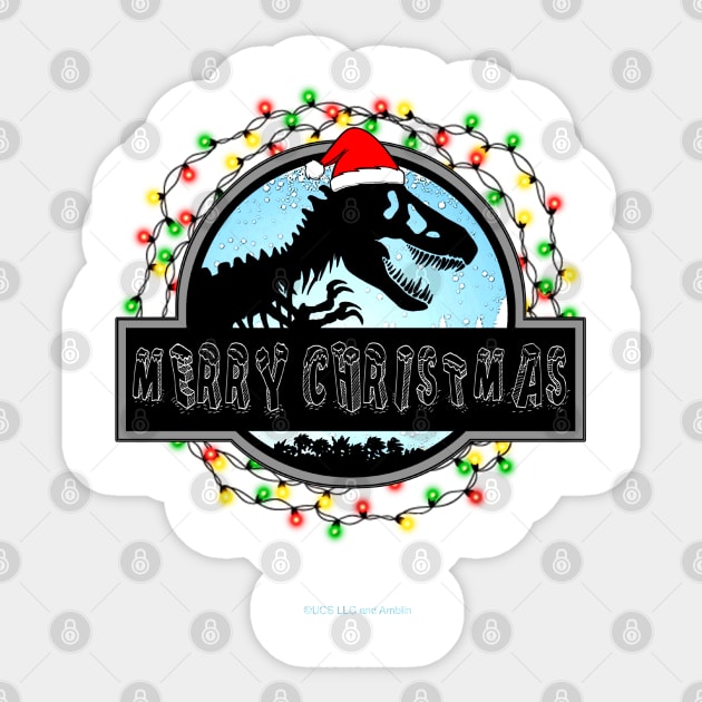 jurassicxmas 2023 Sticker by LogoBunch